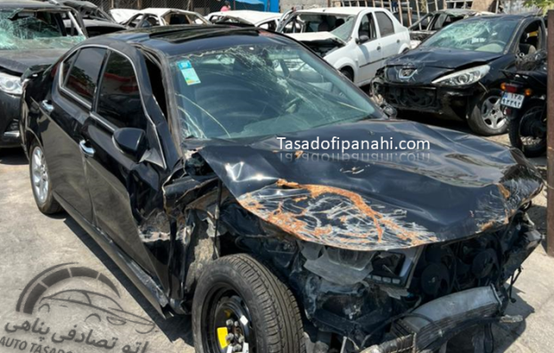 دنا پلاس تصادف شدید